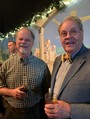 Stuart Myers (outgoing Area Governor) and Al Dorin (incoming Area Governor)
